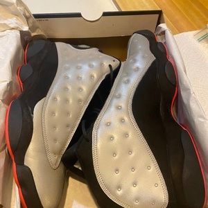 Air Jordan 13 Retro PRM 3M reflective silver/infrared/black